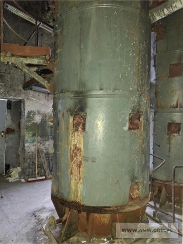 Elementy kotłowni (do demontażu) - pakiet zawierający 3 poz. asort., w tym: kocioł parowy SEFAKO SR 0,378 MW - 2 szt., komin stalowy - 1 szt. 